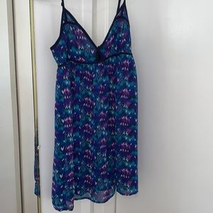 Indigo beach dress.